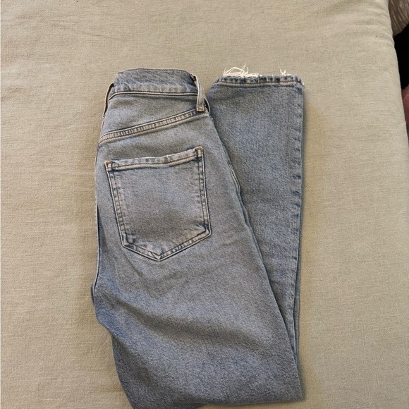 Agolde Riley High Rise Straight Leg Jeans - Picture 3 of 3